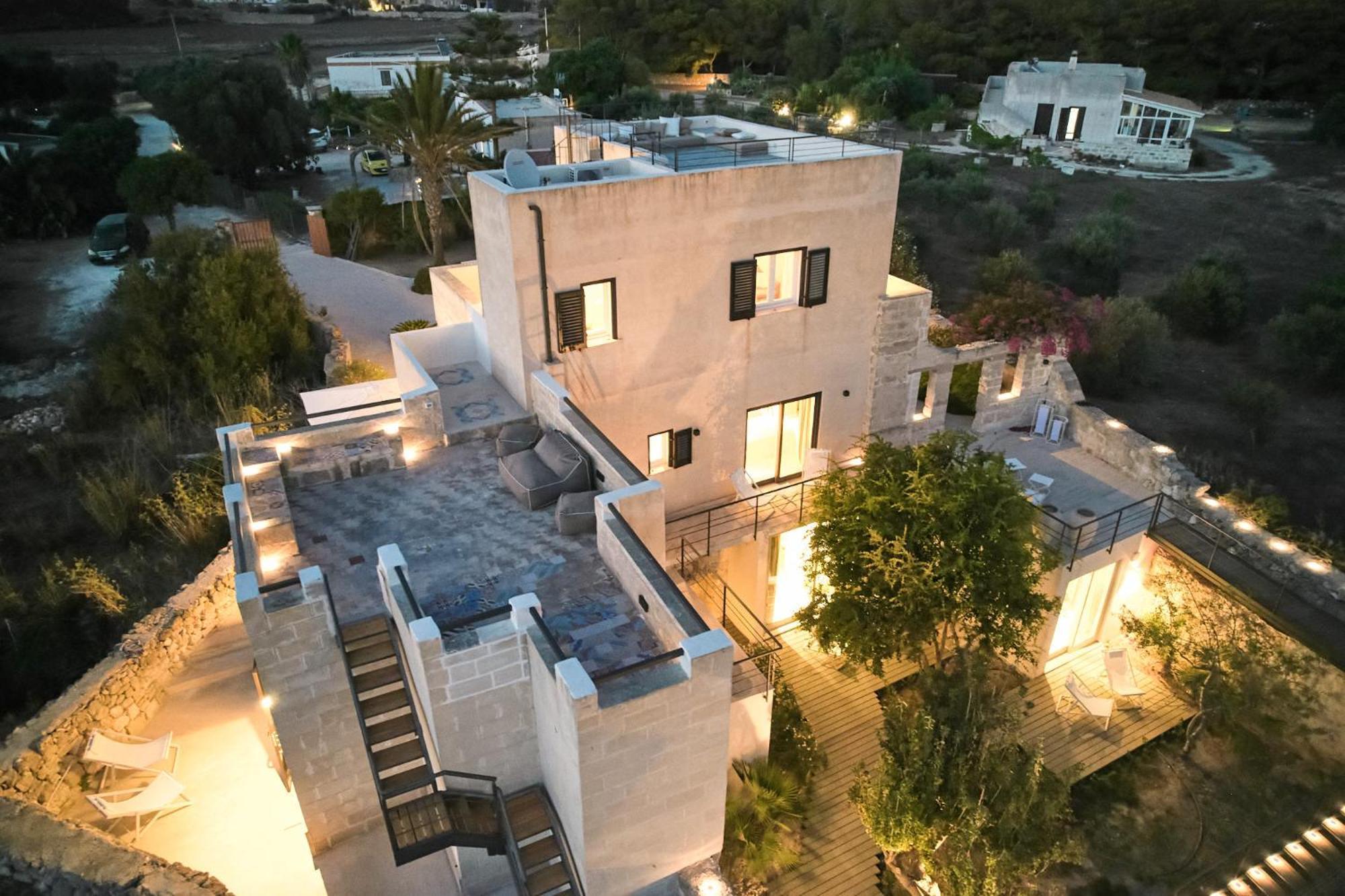 Villa Rocce Bianche Favignana Exterior foto